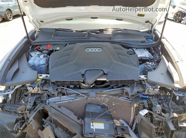 WA1EVBF12SD032764 2025 AUDI Q8 White Widok komory silnika