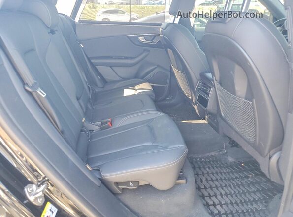 WA1EVBF17SD003714 2025 AUDI Q8 Black Rear interior view