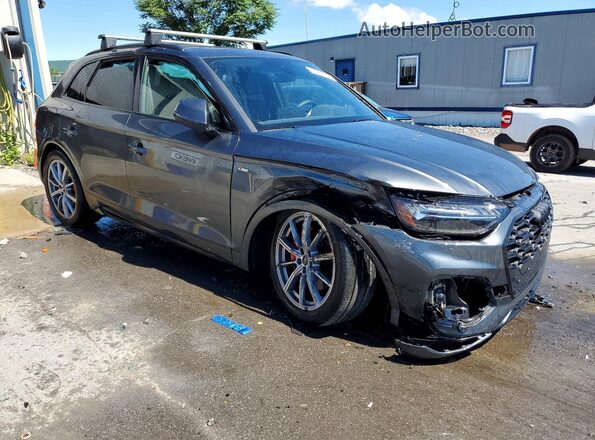 WA1F2AFY3R2109880 2024 AUDI Q5 Charcoal Առջևի աջ