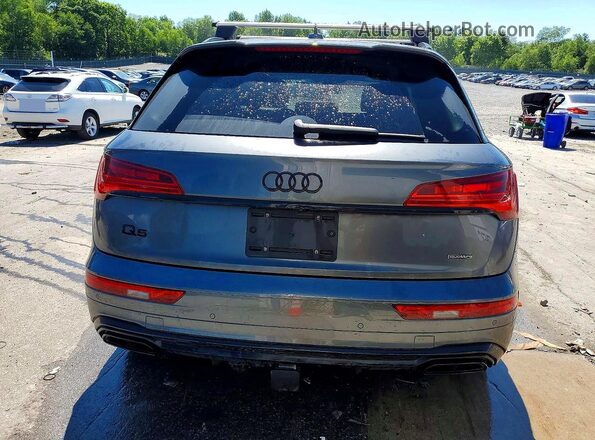 WA1F2AFY3R2109880 2024 AUDI Q5 Charcoal Հետևի տեսք