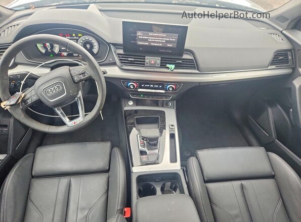 WA1F2AFY6S2039314 2025 AUDI Q5 Gray Dashboard view