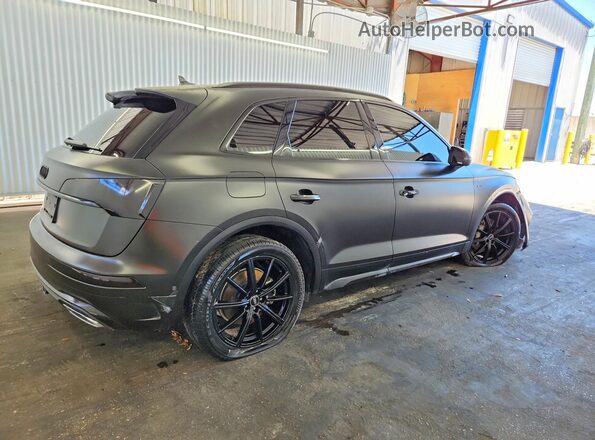 WA1F2AFY9N2081383 2022 AUDI Q5 Black Trasero derecho