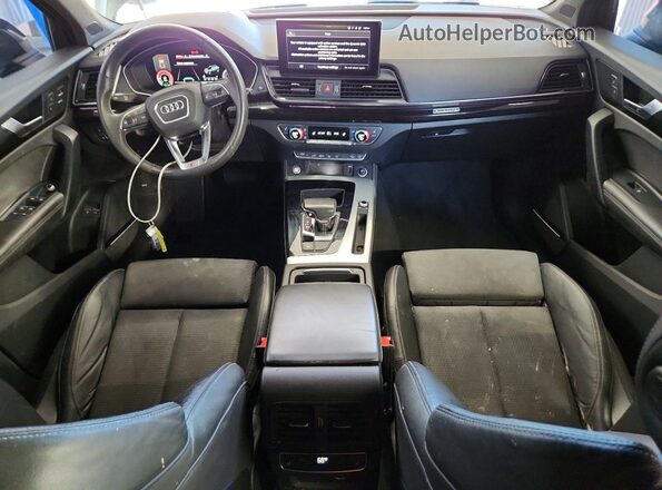 WA1F2AFY9N2081383 2022 AUDI Q5 Black Vista del salpicadero