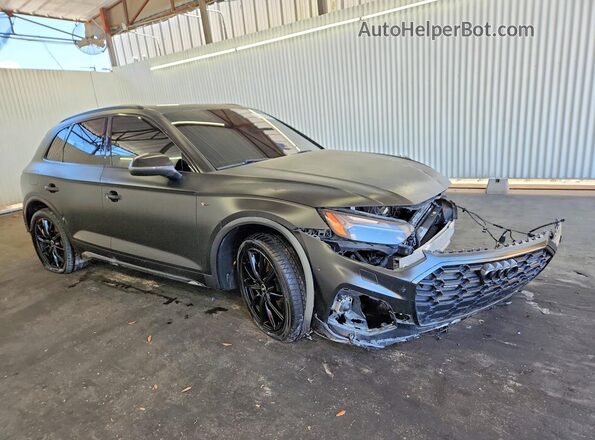 WA1F2AFY9N2081383 2022 AUDI Q5 Black Delantero derecho