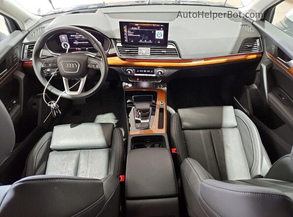 WA1FAAFY7P2182055 2023 AUDI Q5 White Вид панелі приладів
