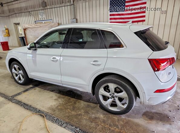 WA1FAAFY7P2182055 2023 AUDI Q5 White Задня ліва чверть