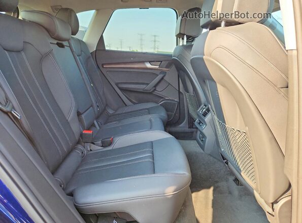 WA1FAAFY8P2115805 2023 AUDI Q5 Blue Vista interior trasera