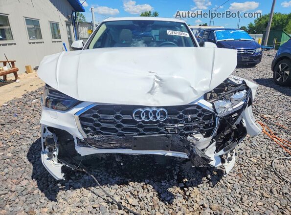 WA1FAAFY8R2024276 2024 AUDI Q5 White Դիմացի տեսք