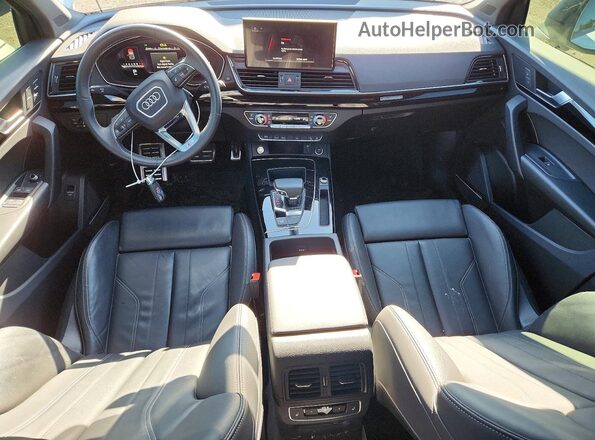 WA1FAAFY9N2023910 2022 AUDI Q5 Белый Вид панели приборов