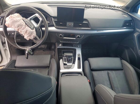 WA1FAAFY9R2054077 2024 AUDI Q5 White წინა პანელის ხედი