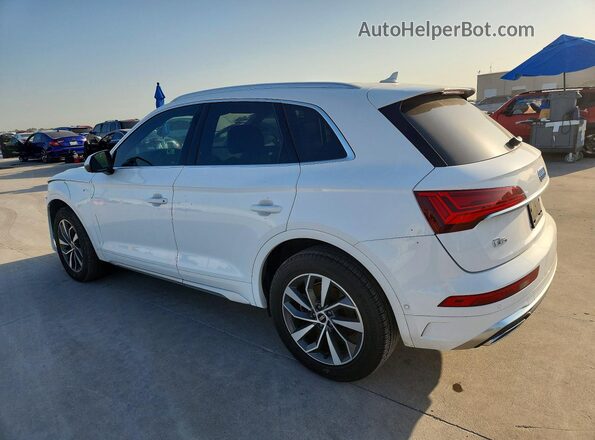 WA1FAAFYXN2055040 2022 AUDI Q5 White Задня ліва чверть