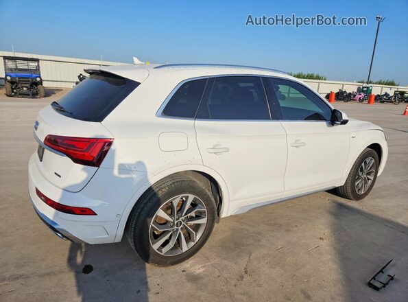 WA1FAAFYXN2055040 2022 AUDI Q5 White Задня права чверть