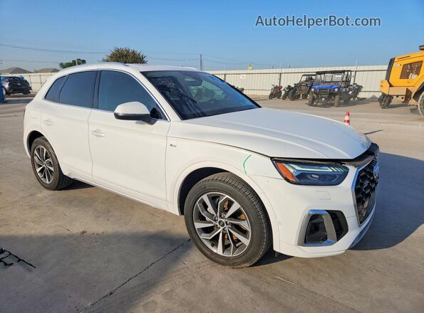 WA1FAAFYXN2055040 2022 AUDI Q5 White Передня права чверть
