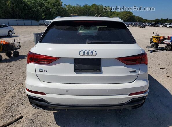 WA1FECF32L1011850 2020 AUDI Q3 White Հետևի տեսք