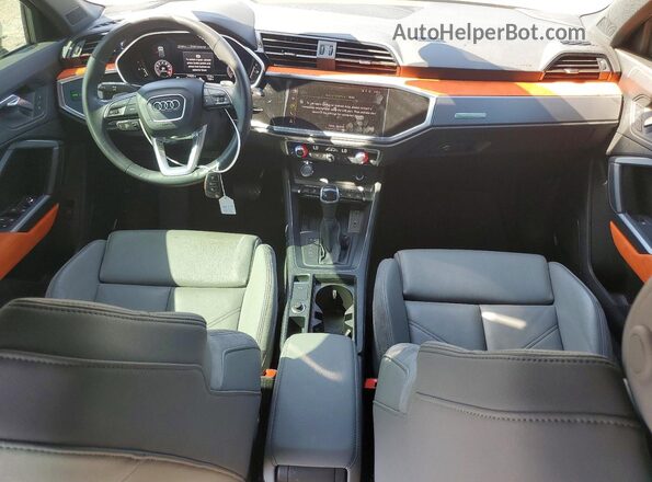 WA1FECF32L1011850 2020 AUDI Q3 White Առջևի վահանակի տեսք