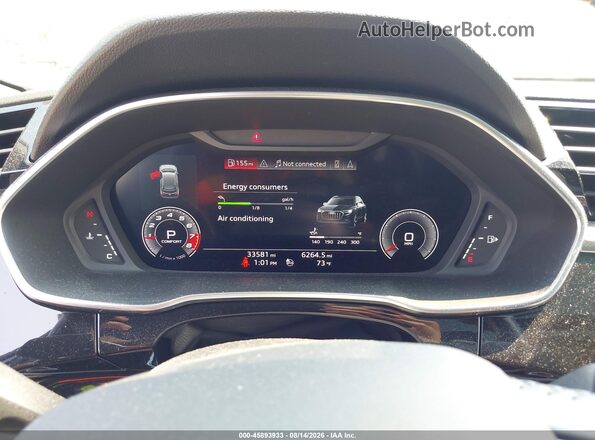WA1FECF35L1058063 2020 AUDI Q3 Gray Հետևի նստատեղերի տեսք