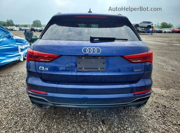 WA1FECF3XR1052011 2024 AUDI Q3 Синий Вид сзади