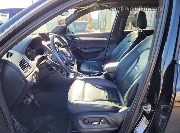 WA1FFCFS4GR012767 2016 AUDI Q3 Черный Вид салона спереди