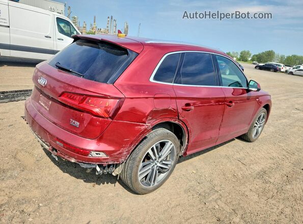 WA1FNAFY7J2198154 2018 AUDI Q5 Burgundy Հետևի աջ