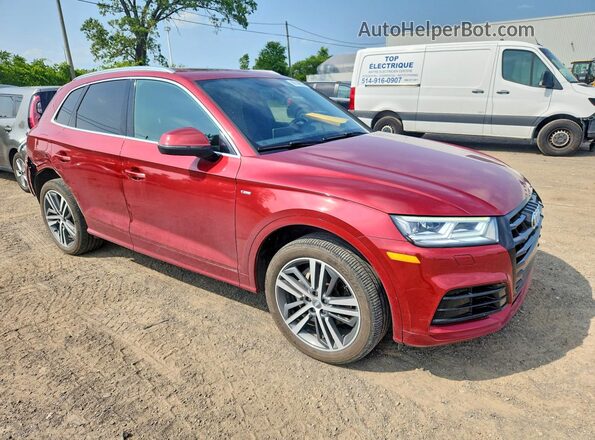 WA1FNAFY7J2198154 2018 AUDI Q5 Burgundy Առջևի աջ