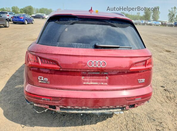 WA1FNAFY7J2198154 2018 AUDI Q5 Burgundy Հետևի տեսք