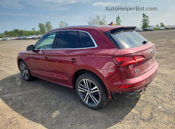 WA1FNAFY7J2198154 2018 AUDI Q5 Burgundy Հետևի ձախ