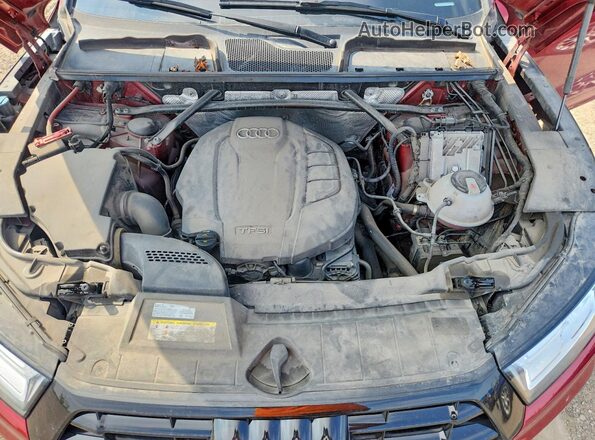 WA1FNAFY7J2198154 2018 AUDI Q5 Burgundy Սալոնի հետևի տեսք