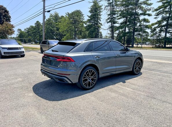 WA1FVAF10KD031854 2019 AUDI Q8 Gray Задня права чверть