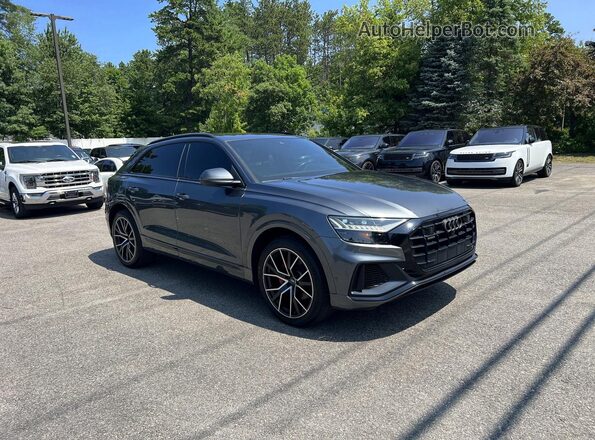 WA1FVAF10KD031854 2019 AUDI Q8 Gray Задня ліва чверть