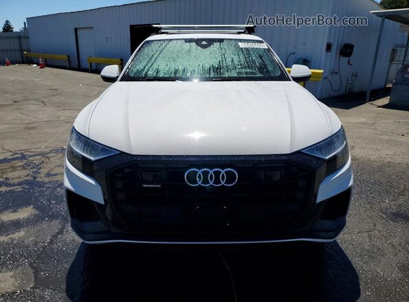 WA1FVAF11KD022094 2019 AUDI Q8 White Դիմացի տեսք