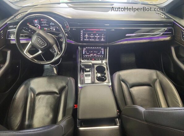 WA1FVAF11KD046511 2019 AUDI Q8 Black Vista del salpicadero