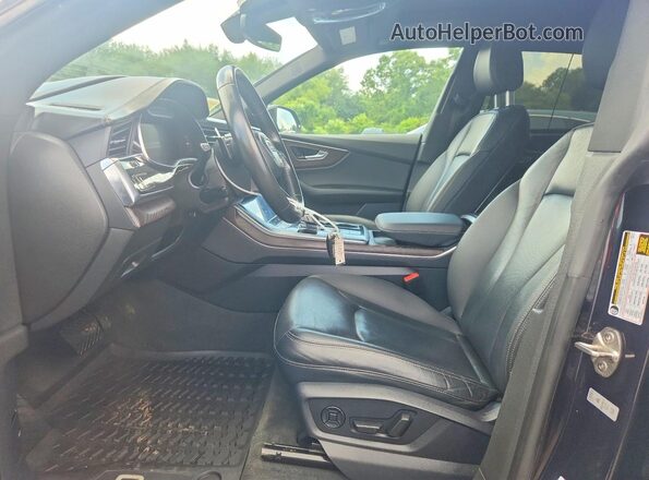WA1FVAF11KD046511 2019 AUDI Q8 Black Vista interior delantera