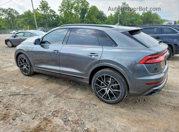 WA1FVAF12LD020629 2020 AUDI Q8 Gray Trasero izquierdo