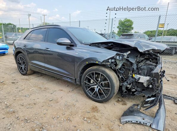 WA1FVAF12LD020629 2020 AUDI Q8 Gray Delantero derecho