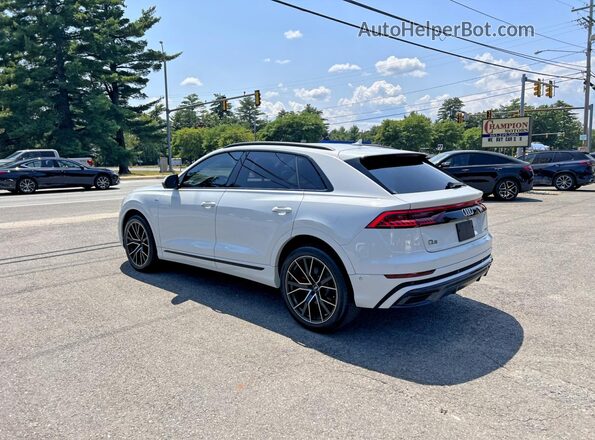 WA1FVAF14KD024065 2019 AUDI Q8 White Задня права чверть