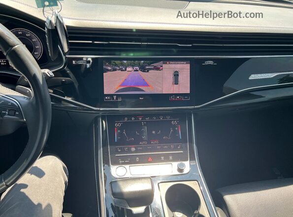 WA1FVAF14KD024065 2019 AUDI Q8 White Вид задніх сидінь