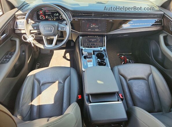 WA1FVAF14MD033111 2021 AUDI Q8 Gray Vista del salpicadero