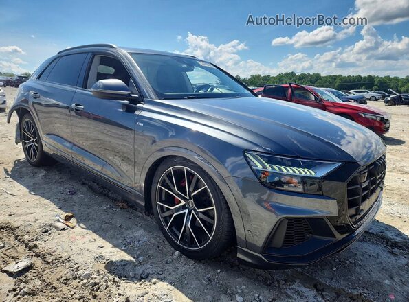 WA1FVAF14MD033111 2021 AUDI Q8 Gray Delantero derecho