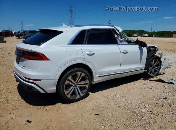 WA1FVAF16MD034499 2021 AUDI Q8 White Rear right