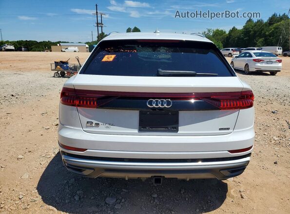 WA1FVAF16MD034499 2021 AUDI Q8 White Rear view