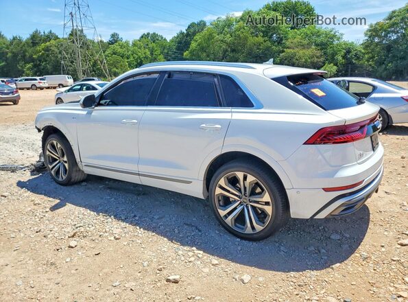 WA1FVAF16MD034499 2021 AUDI Q8 White Rear left