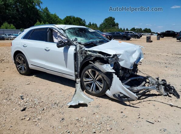 WA1FVAF16MD034499 2021 AUDI Q8 White Front right