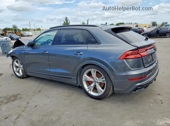 WA1FVAF17MD011720 2021 AUDI Q8 Gray Հետևի ձախ
