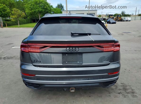WA1FVAF17MD011720 2021 AUDI Q8 Gray Հետևի տեսք