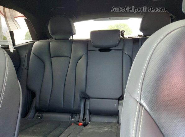 WA1FVAF17MD011720 2021 AUDI Q8 Gray Հետևի նստատեղերի տեսք