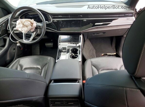 WA1FVAF17MD011720 2021 AUDI Q8 Gray Առջևի վահանակի տեսք