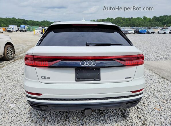 WA1FVBF12KD042523 2019 AUDI Q8 White Vista trasera