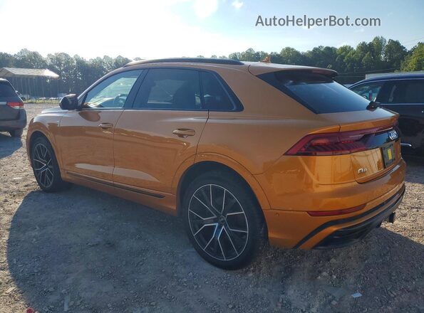 WA1FVBF16KD027670 2019 AUDI Q8 Orange Rear right