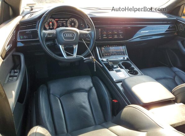 WA1FVBF16KD027670 2019 AUDI Q8 Orange Instrument cluster view