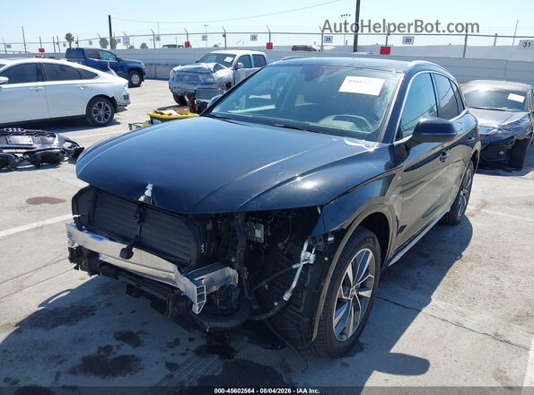 WA1GAAFY1P2098317 2023 AUDI Q5 Black Դիմացի տեսք